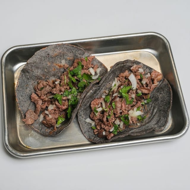 2 Arrachera Tacos.