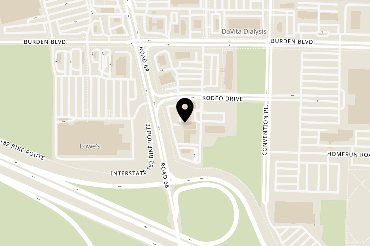 Map showing the location of Smoky Tacos on 4525 N Rd 68 H in Pasco